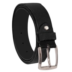 ABYS Genuine Leather Belt For Men(Black)-B02
