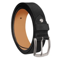 ABYS Genuine Leather Belt For Men(Black)-B03