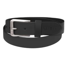 ABYS Genuine Leather Belt For Men(Black)-B05