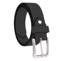 ABYS Genuine Leather Belt For Men(Black)-B05