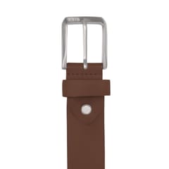 ABYS Genuine Leather Belt For Men(Brown)-B05