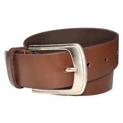 ABYS Genuine Leather Belt For Men(Tan)-B10