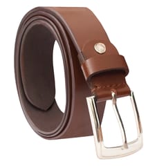 ABYS Genuine Leather Belt For Men(Tan)-B10