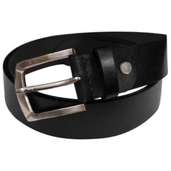 ABYS Genuine Leather Belt For Men(Black)-B11