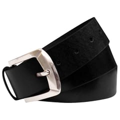 ABYS Genuine Leather Belt For Men(Black)-B11