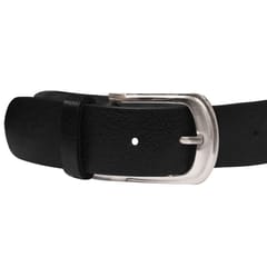 ABYS Genuine Leather Belt For Men(Black)-B14