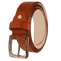 Vraie Valeur Genuine Leather Belt For Men(Tan)-V07