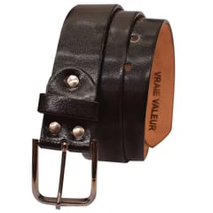 Vraie Valeur Genuine Leather Belt For Men(Black)-V13