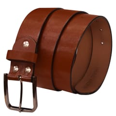 Vraie Valeur Genuine Leather Belt For Men(Tan)-V13