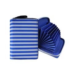 MATSS RFID Protected Card Holder[Blue & White]