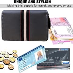 MATSS RFID Protected Card Holder[Grey & Black]