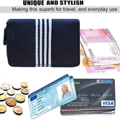 MATSS RFID Protected Card Holder[Black & White]