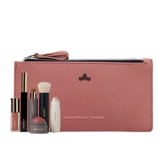 VEGAN Artificial Leather Clutch for Women[Pink]