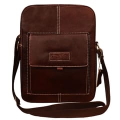 ABYS Genuine Leather Messenger Bag For Men And Women