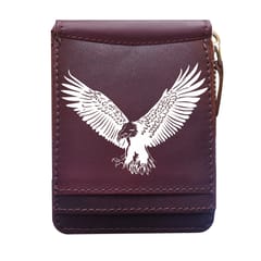 ABYS Leather Unisex Card Holder (Credit & Debit Card Holder-Brown)