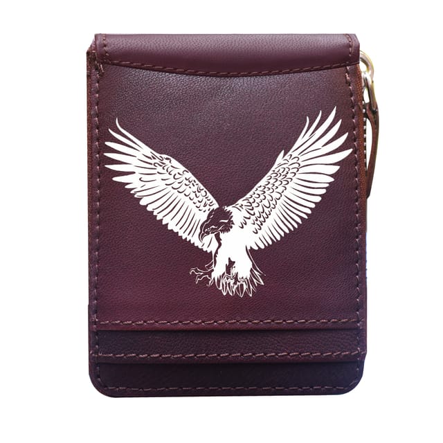 ABYS Leather Unisex Card Holder (Credit & Debit Card Holder-Brown)