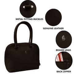 SOUMI Genuine Leather Hobo/Messenger/Shoulder/Tote Bag For Women