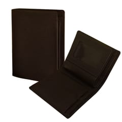 ABYS Genuine Leather RFID Protected Men Coffee Brown Wallet/Purse/Money Bag