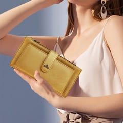 VEGAN Leather Women Golden Clutch/Handbag/Purse/Travel Organiserr