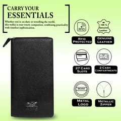 ABYS Genuine Leather Card Holder[Black]