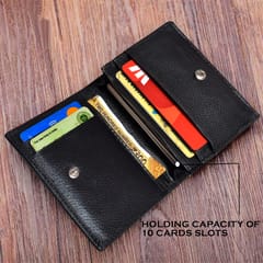 ABYS Genuine Leather Card Holder Wallet for Men & Women | RFID Protection | Unisex Card Case