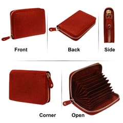ABYS Genuine Leather Card Holder||Credit Card Holder||Debit Card Holder||ATM Card Case for Men and Women