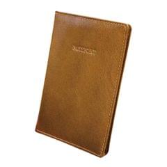 ABYS Genuine Leather Tan Passport Holder