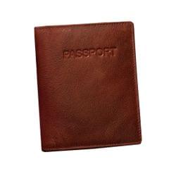 ABYS Genuine Leather Light Burgundy Passport Holder