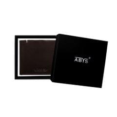 ABYS Genuine Leather Coffee Wallet