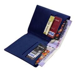 ABYS Genuine Leather Blue Wallet