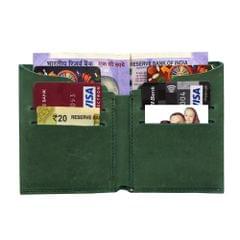 ABYS Genuine Leather Green Wallet