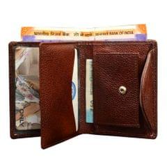 ABYS Genuine Leather Light Burgundy Wallet