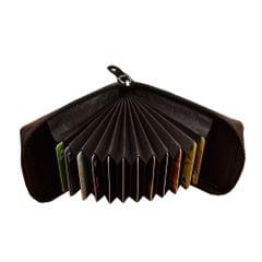 ABYS Genuine Leather Coffee Card Holder