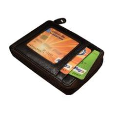 ABYS Genuine Leather Coffee Card Holder