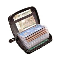 ABYS Genuine Leather Coffee Card Holder