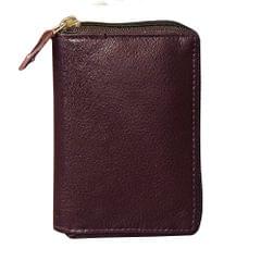 ABYS Genuine Leather Cherry Card Holder