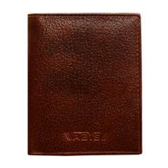 ABYS Genuine Leather Dark Burgundy Card Holder