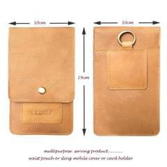 ABYS Genuine Leather Tan Document Holder