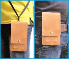 ABYS Genuine Leather Tan Document Holder