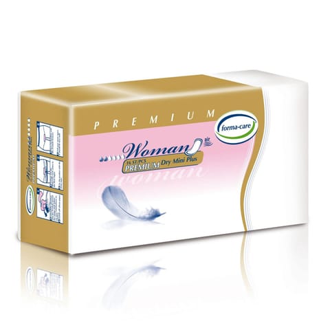Small shaped Pad For Women - Mini Plus - Incontinence Care