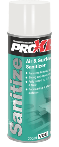 Air and Surface sanitiser aerosol
