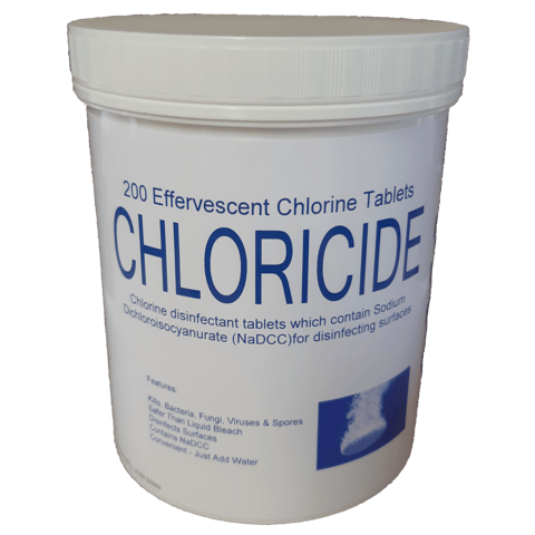 Chlorine Tablets 6 x Tubs of 200 Tablets