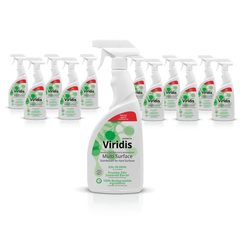 Protect Us Viridis Surface Spray 12 x 750ml