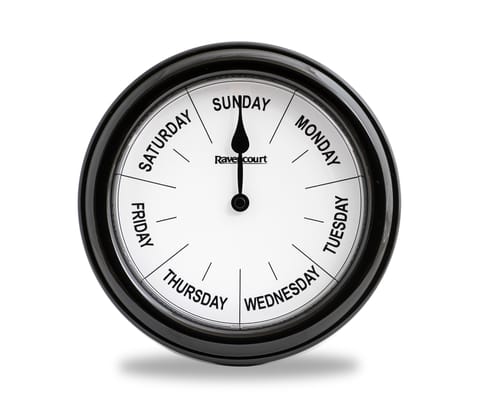Days Of The Week Clock