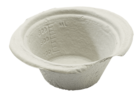 Vernacare Small General Purpose Bowl - Vomit/Sick Bowl - 1 Litre (Pack 100/200)