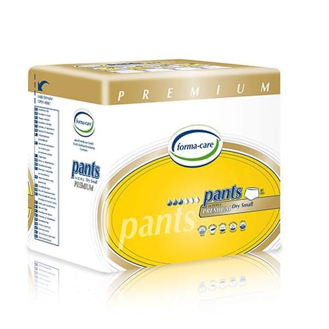 Premium Incontinence Pull Up Pants - Small 60-90cm - 1320ml - 1 Pack