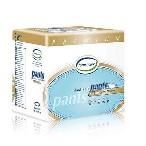 Premium Incontinence Pull Up Pants - Medium 80-120cm - 1460ml - 1 Pack