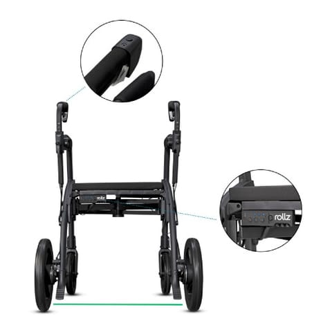 Rollz Motion Rhythm Rollator Wheelchair