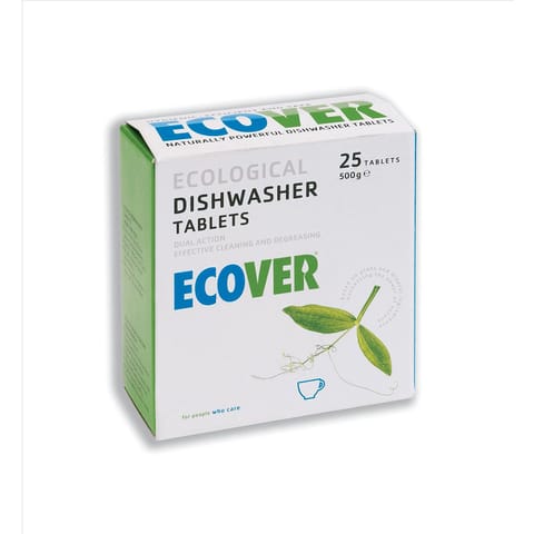 Ecover Dishwasher Tablets Environmentally-friendly Ref 1002089 [Pack 25]