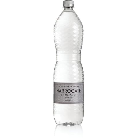 Harrogate Sparkling Water Plastic Bottle 1.5 Litre Ref P150122C [Pack 12]